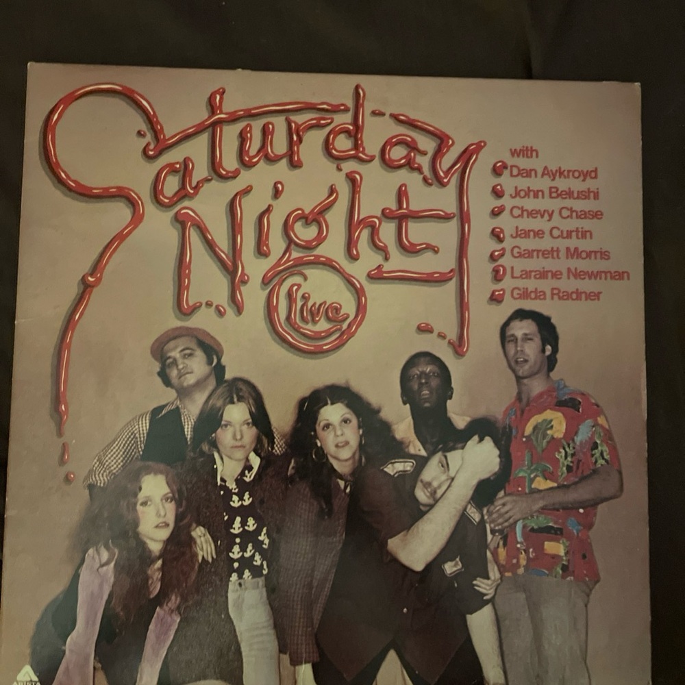 Saturday Night Live Vinyl Record Cover